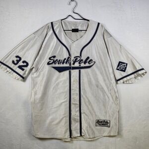 South Pole | Shirts | South Pole Mens Athletics Dept Active Collect White  Jersey Short Sleeve 2xl | Poshmark